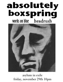 Poster for show.