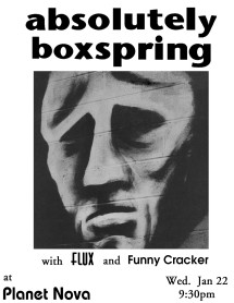 Poster for show.