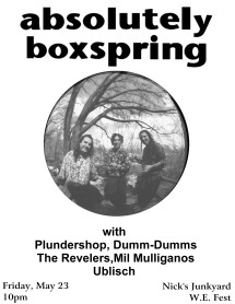 Poster for show.