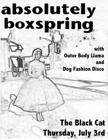 Poster for show.