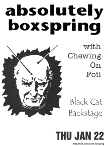 Poster for show.