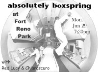 Poster for show.