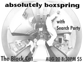 Poster for show.